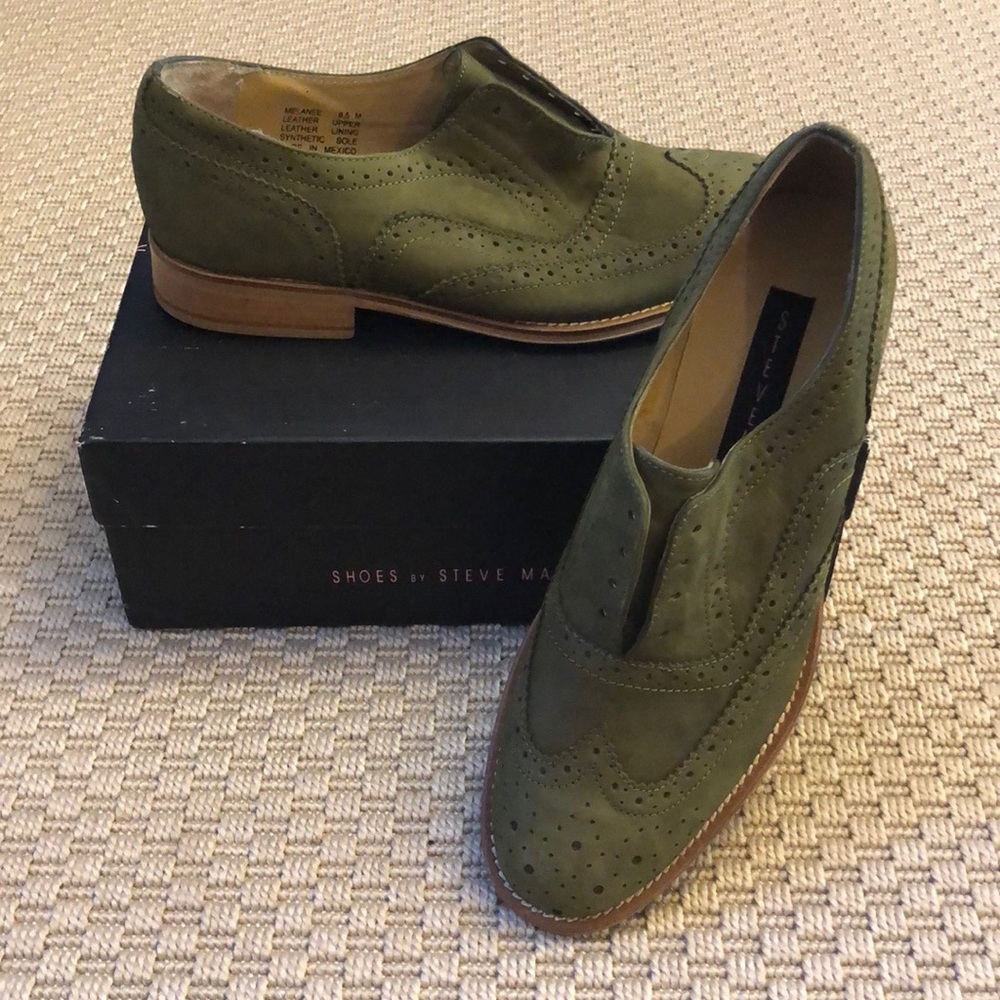 Steven Melanee Slip-On Wingtip Oxford - image 5